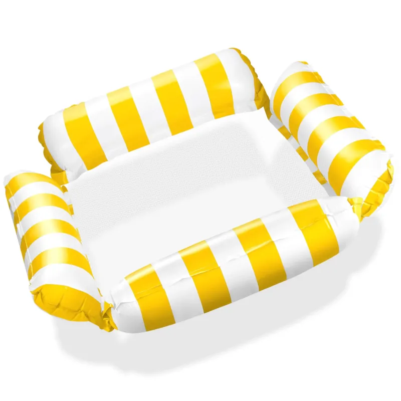 Inflatable Mattress Pool, Water Hammock with Net